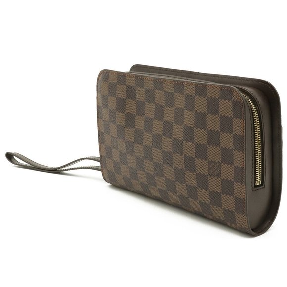 LOUIS VUITTON Louis Vuitton Damier Saint Second Bag Handbag Clutch N51993 - Picture 2 of 8